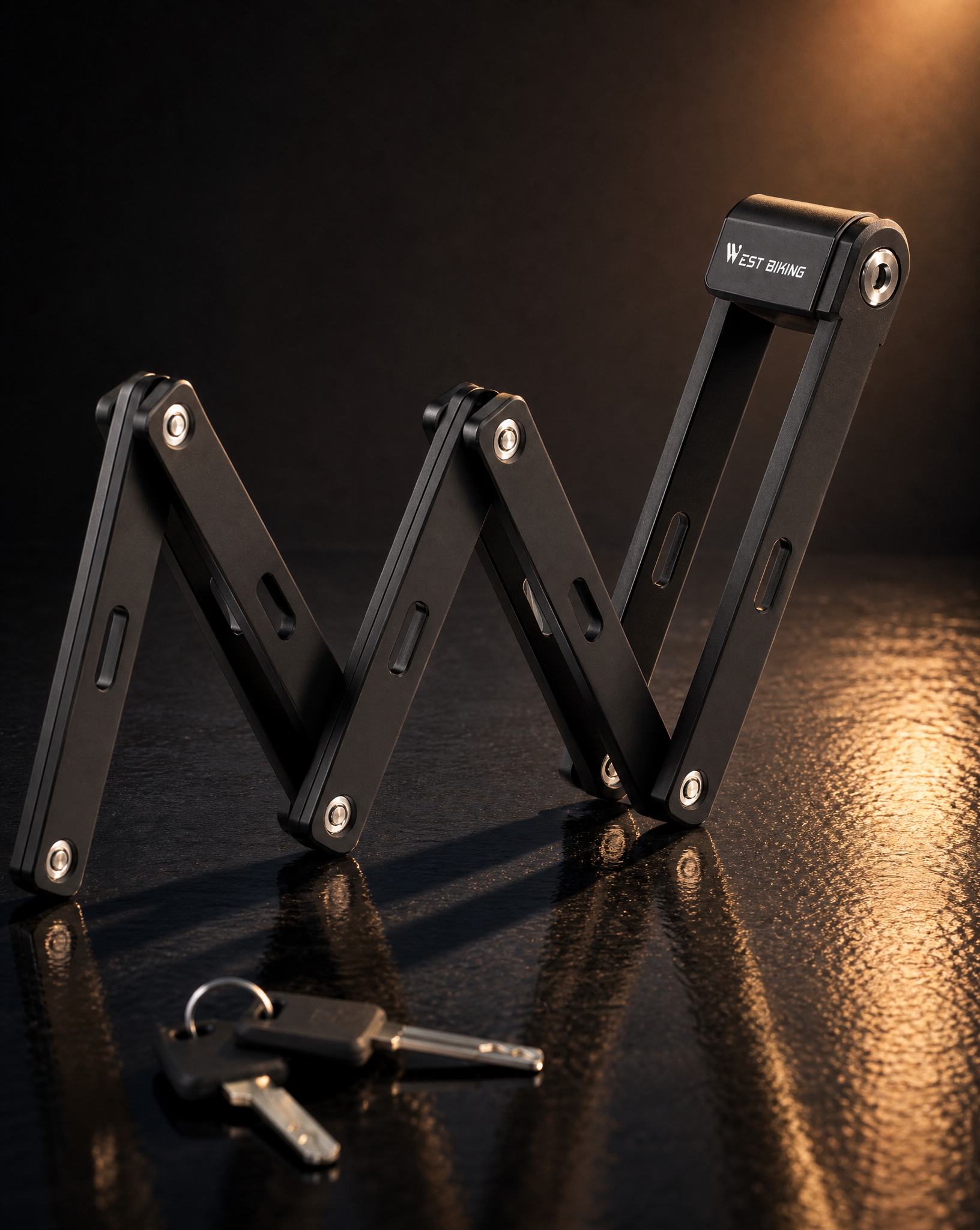 Glowride G15 — Folding Bike Lock