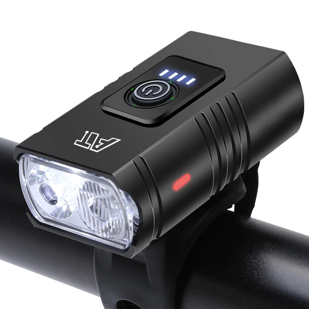 Glowride V30 — USB-C Dual LED Bike Headlight