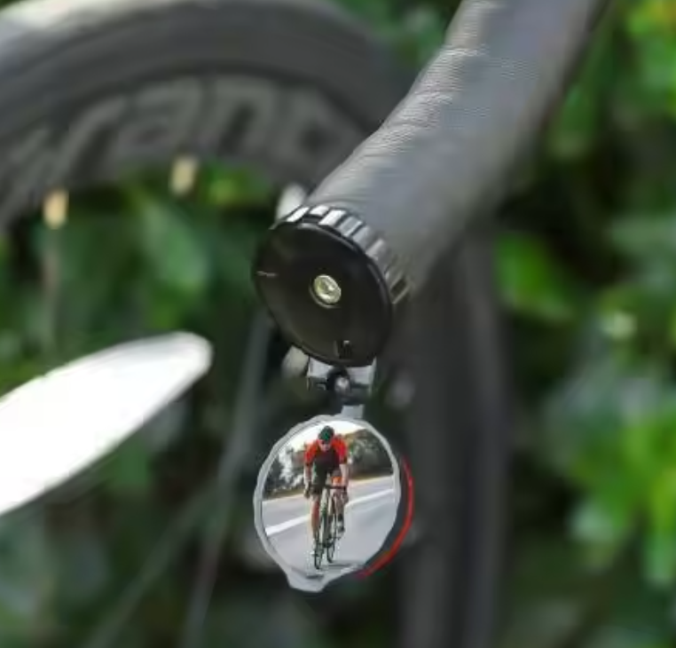 Glowride V20 — Rear-View Mirror with Warning Light