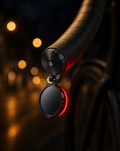 Glowride V20 — Rear-View Mirror with Warning Light
