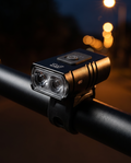 Glowride V30 — USB-C Dual LED Bike Headlight