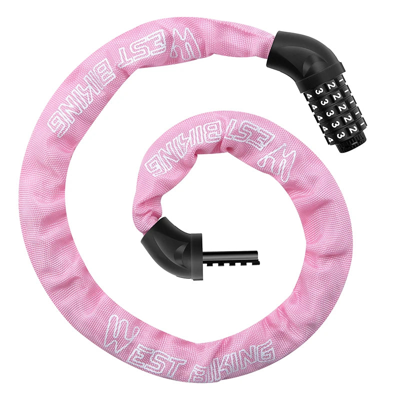 Glowride G10 — 5-Digit Combination Chain Lock