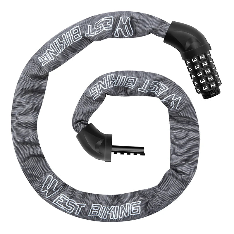 Glowride G10 — 5-Digit Combination Chain Lock
